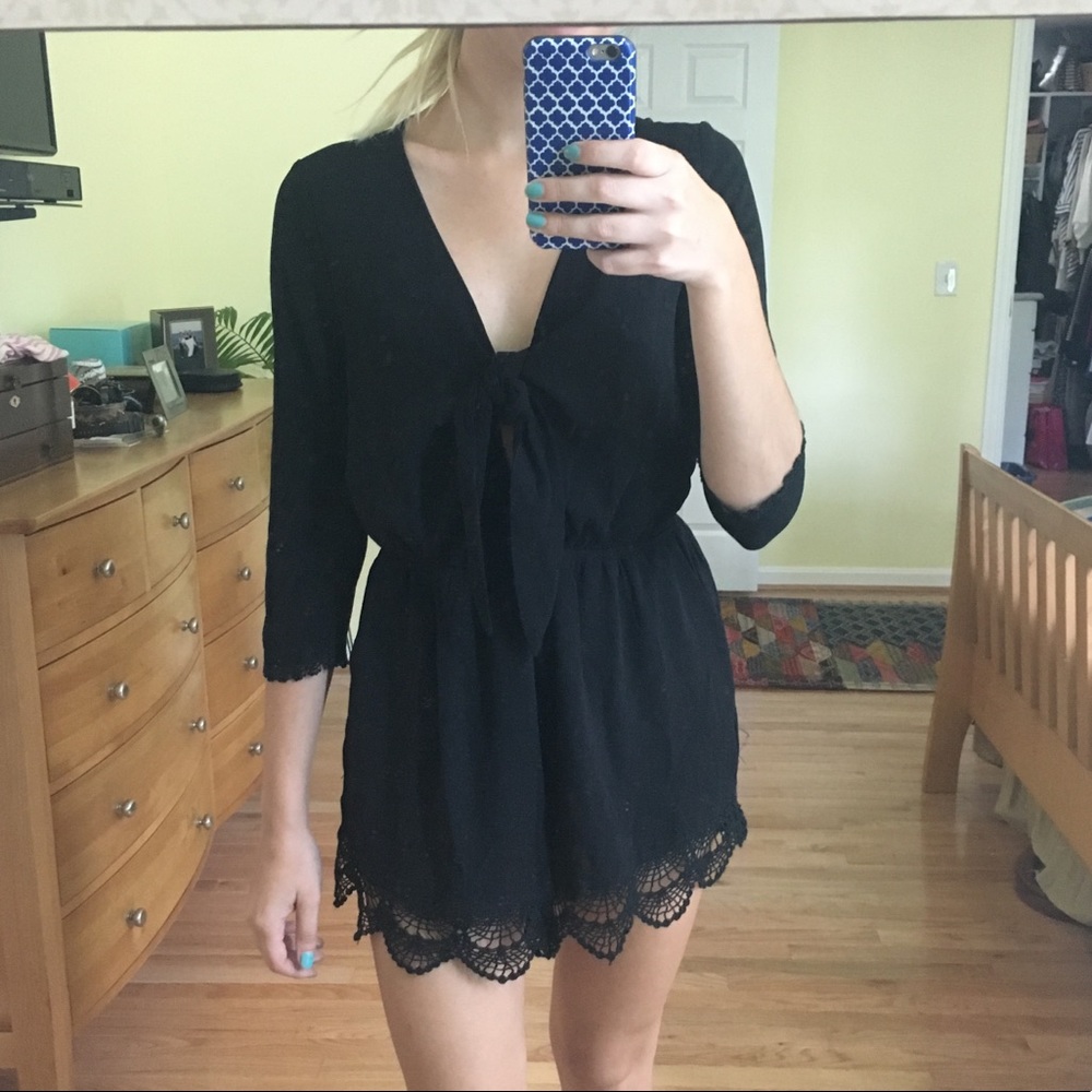 Small black romper from Dainty Hooligan